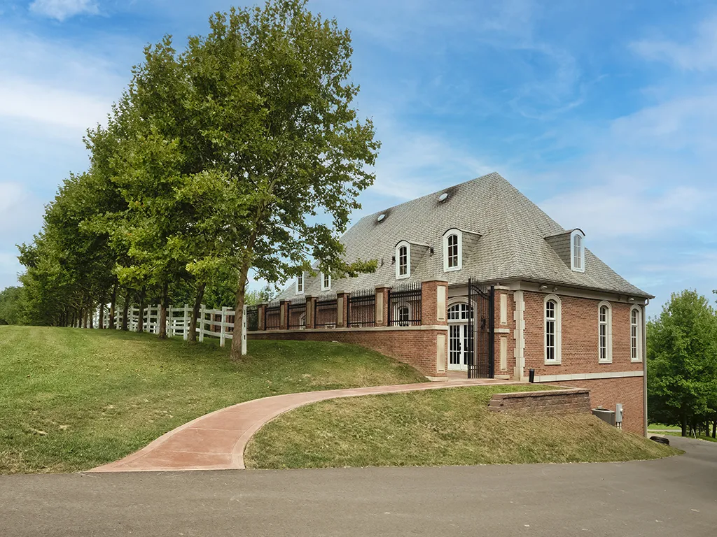Entrance to the winery